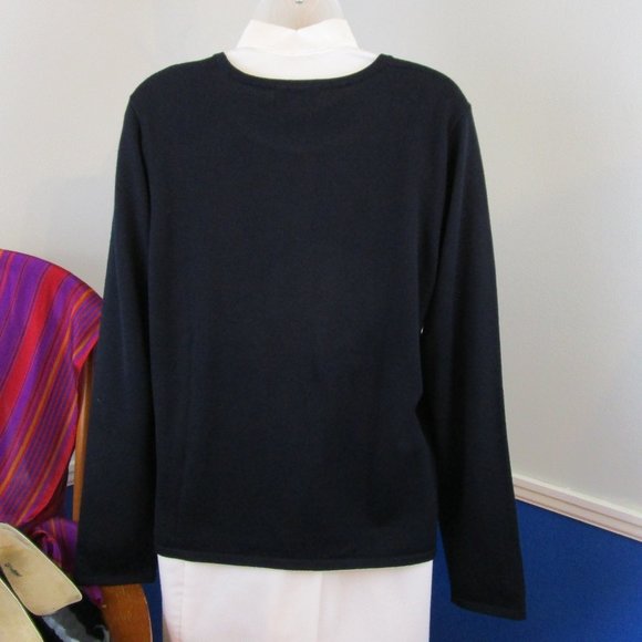 Vintage Chelsea Studio Midnight Blue Sweater - Picture 6 of 9